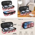 thumbnail image 6 of XYZCANDO American Bow 4Pcs School Backpack Set with Portable Lunch Bag Multifunctional Pencil Case Water Bottle Bag Carrier for Elementary Middle School Students, 6 of 7