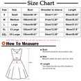 thumbnail image 3 of DailyTrove Women's V Neck Button Short Sleeve Mini Dress, Trendy Outerwear for Summer Garden Parties Casual Outings, 3 of 4