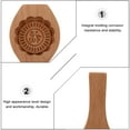 thumbnail image 3 of 1pc Wooden Moon Cake Mould Creative DIY Household Baking Tools for Kitchen Home, 3 of 8