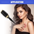 thumbnail image 2 of Vocoste Round Hair Brush Nano Thermal Ceramic for Hair Drying Styling Curling for Men and Women Black 45mm, 2 of 7