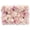 Pink, variant on Jiibva Silk Flowers Wall Panel Artificial Flowers Wall Backdrop Festive Party Backdrop for Wedding Celebrations and Home Decor