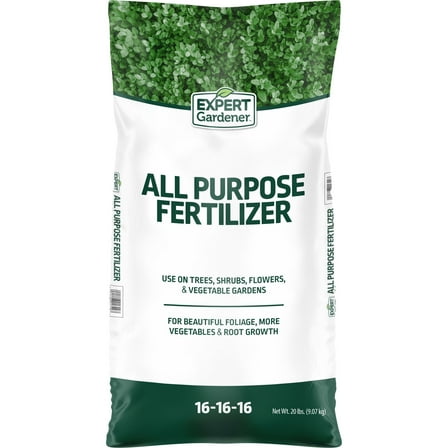 Expert Gardener All Purpose Plant Food Fertilizer 16-16-16, 20 lb.