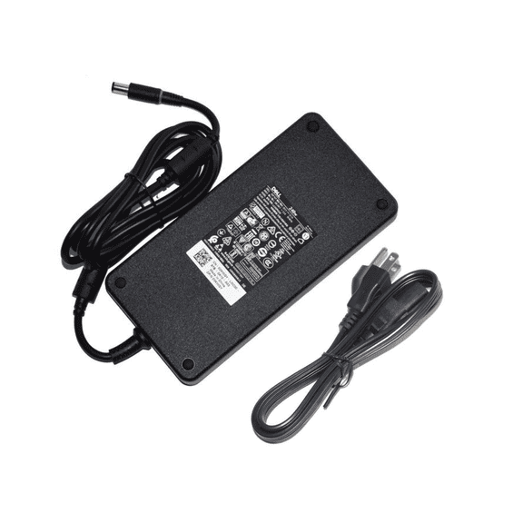 Pre-Owned 19.5V 12.3A 240W AC Adapter for Dell Alienware M15 R2 R3 13 15 17 M17 M11X M17X M18X R2 R3 R4 R5 G3 G5 G7 Precision M6500 M6600 M6700 M6800 M6400 LA240PM160 Laptop Power Supply Cord