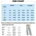 thumbnail image 2 of Biziza Cargo Pants for Women High-Waist Sweatpants Comfortable Cotton Baggy Joggers Sweatpants Drawstring with Pockets S-5XL, 2 of 8