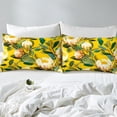 thumbnail image 4 of Funda Nórdica Twin Size Flores Ropa de Cama para Niños Botánico Ramas Edredón, 4 of 6