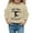 Beige, variant on LIJCC Toddler & Girls Soft Cotton Blend Crewneck Sweatshirt Playful "Why Walk When You Can Cartwheel" Gymnast Graphic Pullover Multiple Kids Sizes