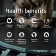 thumbnail image 3 of ACON Fit 55in Hexagon Rebounder Black Fitness Trampoline, 3 of 6