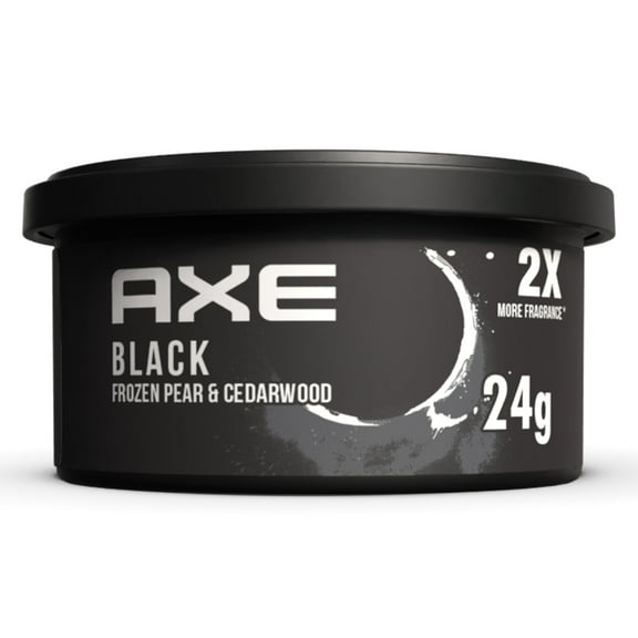 Axe Car Air Freshener Fiberboard Can, Black Scent