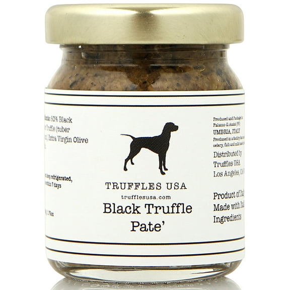 TRUFFLES USA Black Truffle Pate' 1.76oz (50g) Product of Italy