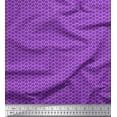 thumbnail image 1 of Soimoi Poly Georgette Fabric Dot & Geometric Small Print Fabric by The Yard 52 Inch Wide, 1 of 3