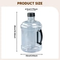 thumbnail image 7 of QSTDGVPW Reusable 3L Water Bottle with Cap, Ideal for Sports, Office, Ceremonies, Cooking Black, 7 of 7