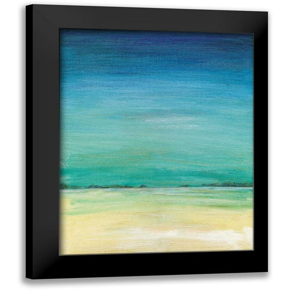 Coopersmith, Justin 12x14 Black Modern Framed Museum Art Print Titled - Tropics II