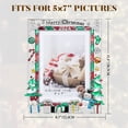 thumbnail image 4 of LARAINE Picture Photo Frame 5x7 Metal 2024 Christmas High Definition Glass Display Pictures for Tabletop Home Decorative Holiday Gift (Christmas Tree (2024)), 4 of 7