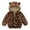 Style A, variant on GYRATEDREAM Toddler Baby Girls Fleece Jacket Kids Winter Cute Teddy Coat Zip Up Bear Ear Hoodie with Pockets, 2-3Y