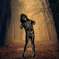 thumbnail image 6 of Cupohus Halloween Costume, Skeleton Costume Bodysuit Jumpsuit - Scary Black and White Costume, Unisex, Creepy, 6 of 6