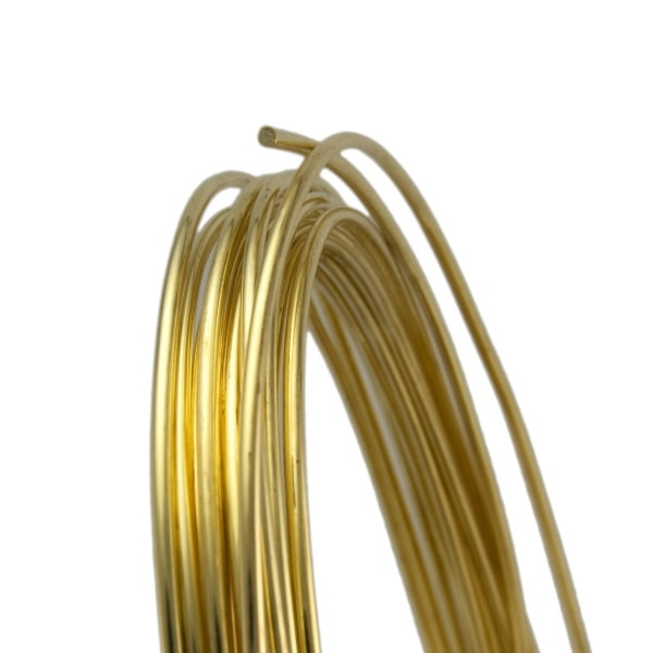 Round Yellow Brass Wire