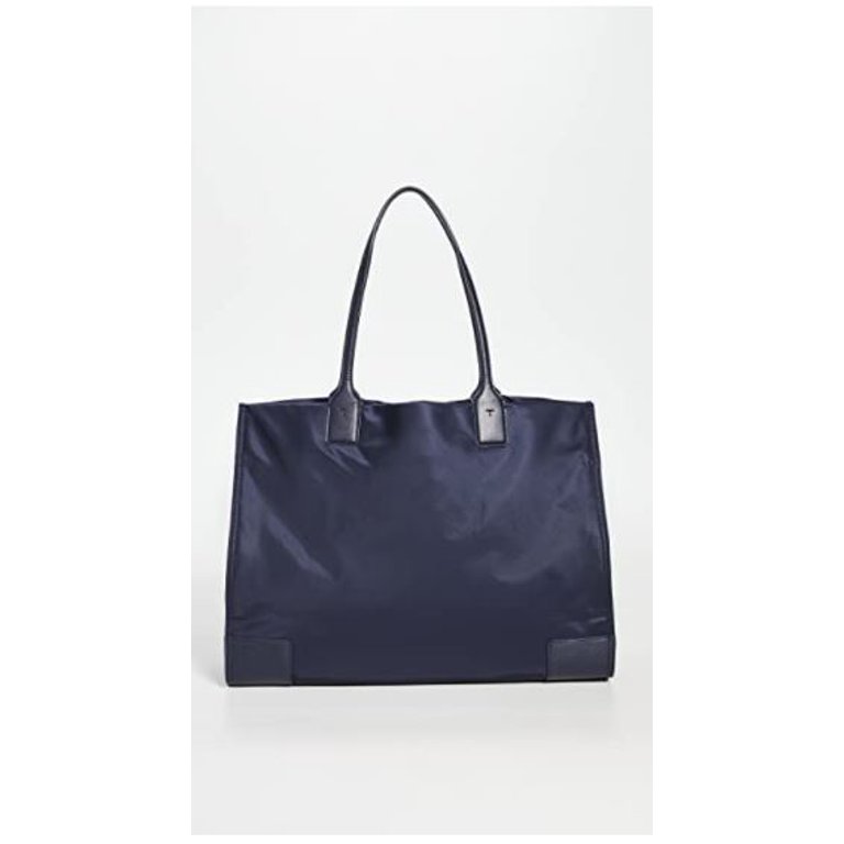 Tory Burch Ella Nylon Tote Bag In Navy - Walmart.com