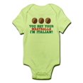 thumbnail image 1 of CafePress - Funny Italian Meatballs Infant Bodysuit - Baby Light Bodysuit, 1 of 1