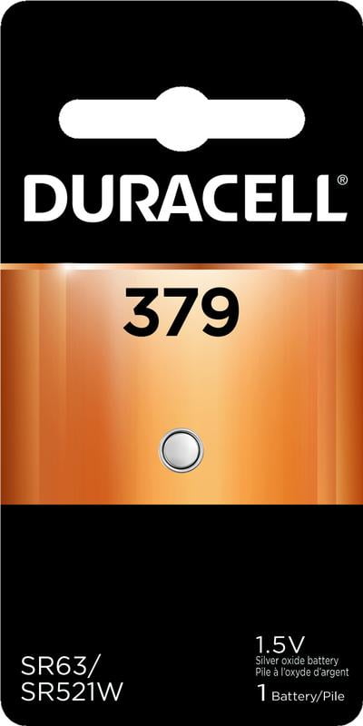 Duracell 379 Button Cell Silver Oxide Watch Battery (1 Battery)