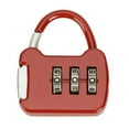 thumbnail image 1 of MesaSe 3 Digit Combination Lock  Combination Locker Lock Gym Locker Lock Outdoor Padlock for Gate Case Wardrobe Office red, 1 of 8