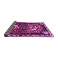 thumbnail image 2 of Ahgly Company Indoor Square Persian Purple Traditional Area Rugs, 8' Square, 2 of 4