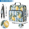 thumbnail image 2 of FORMRS Zipper Binder with Shoulder Strap 2-inch Ring 500 Sheet Capacity File Bag, Retro Lemon Leaves, 2 of 5
