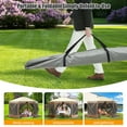 thumbnail image 4 of Pop Up Gazebo Screen Tent, 6-Sided Camping Gazebo Instant Canopy Sun Shelter, Outdoor Screen Shelter with 600D Oxford Cloth, Portable Carry Bag,for Camping, Lawn and Backyard,, 4 of 8