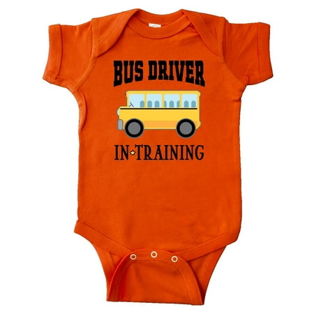 

Inktastic Bus Driver in Training Outfit Gift Baby Boy or Baby Girl Bodysuit