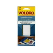 Velcro Adhesive Fasteners Press & Close 1.5x.5"Clr