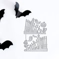 thumbnail image 5 of Troqueles de corte de Halloween Heureppy, stencil metálico de cerca de calabaza, 5 of 5