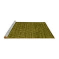 thumbnail image 2 of Ahgly Company Machine Washable Indoor Rectangle Oriental Yellow Industrial Area Rugs, 2' x 4', 2 of 4