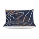 thumbnail image 3 of Azul Marino Estilo Retro Floral Juego de Cama de 3 Piezas (1 Funda Nórdica + 2 Fundas de Almohada), 3 of 3