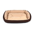 thumbnail image 1 of Cama Para Perro O Mascota Mediana Color Café y Beige Colchoneta, 1 of 5