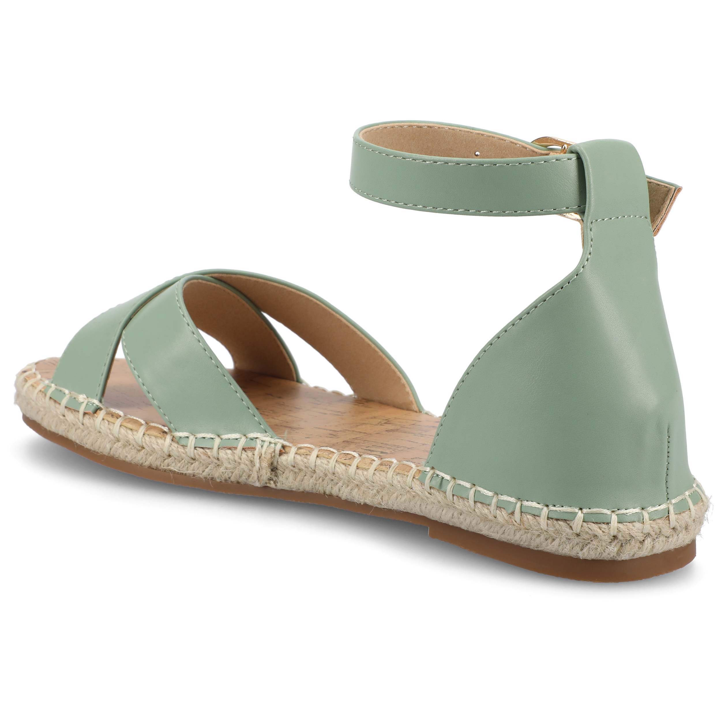 Journee Womens Lyddia Espadrille Flat Sandals, Widths Available