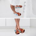 thumbnail image 7 of Men The Lion King Slippers Non-Slip Fuzzy House Slippers Warm Soft Plush Winter House Shoes Indoor Outdoor Slip-On Shoes, 7 of 7