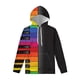 thumbnail image 3 of Sudadera con capucha con estampado de teclado de piano en blanco y negro para hombre, sudadera clásica con estampado 3D, sudadera de manga larga, sudadera informal de calle, 3 of 5