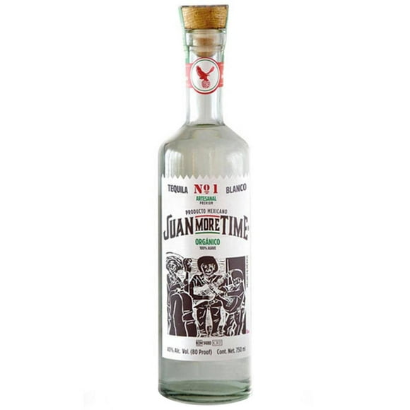 Caja de 6 Tequila Juan More Time Blanco 750 ml