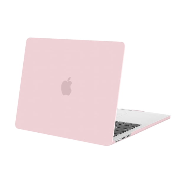 Funda MOSISO compatible con MacBook Air de 13,6 pulgadas, color rosa