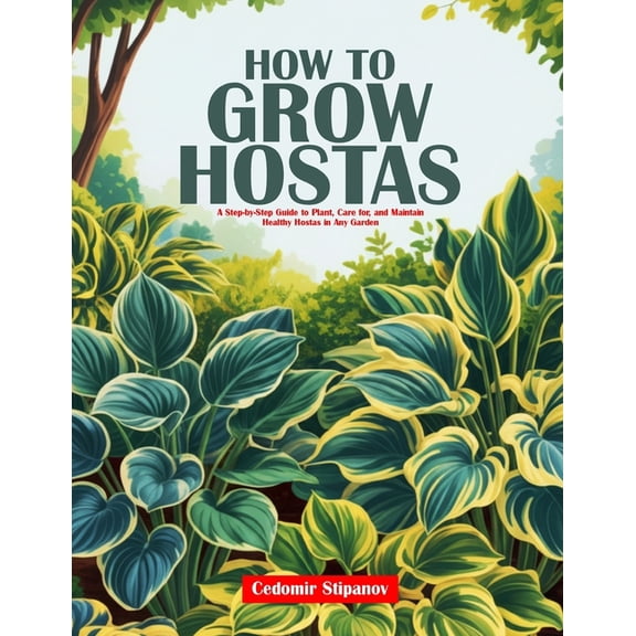 How to Grow Hostas: A Step-by-Step Guide to Plant, Care for, and Maintain Healthy Hostas in Any Garden, (Paperback)