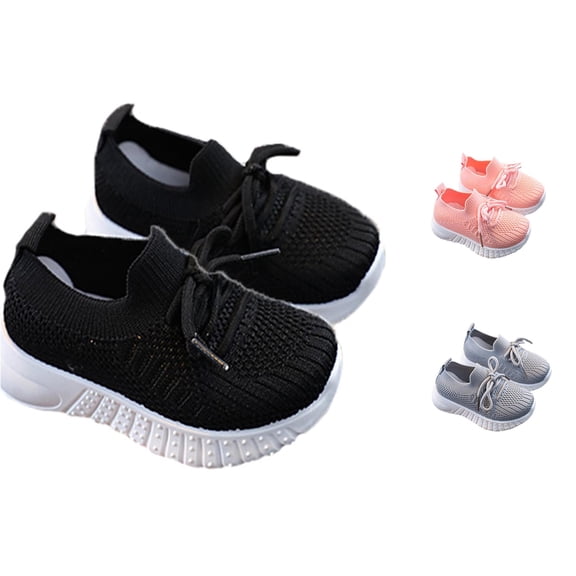 RMGVDSD Toddler Kids Sneakers Lightweight Breathable Mesh Shoes Boys Girls Non- Sneakers Walking Running Shoes