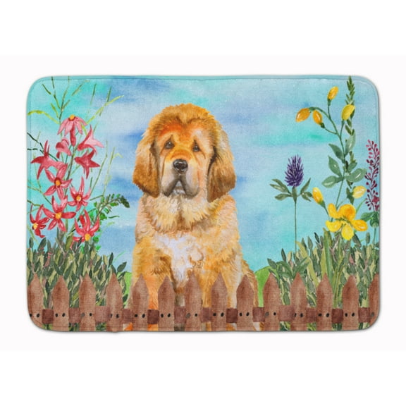 Tibetan Mastiff Spring Machine Washable Memory Foam Mat