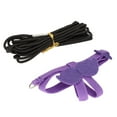 thumbnail image 4 of Harness Leash, Wing Design Adjustable Purple  Bird Harness Leash Bite Resistant  For Parrots XS,S,M,L, 4 of 8