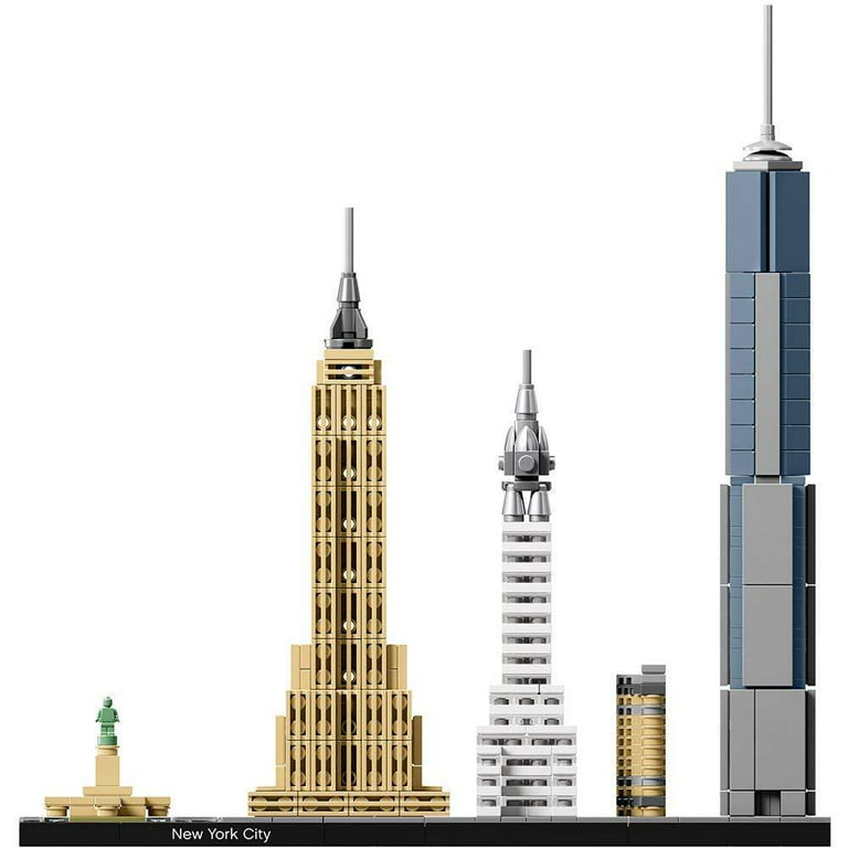 LEGO Architecture New York City 21028, Skyline Collection, Building Blocks  