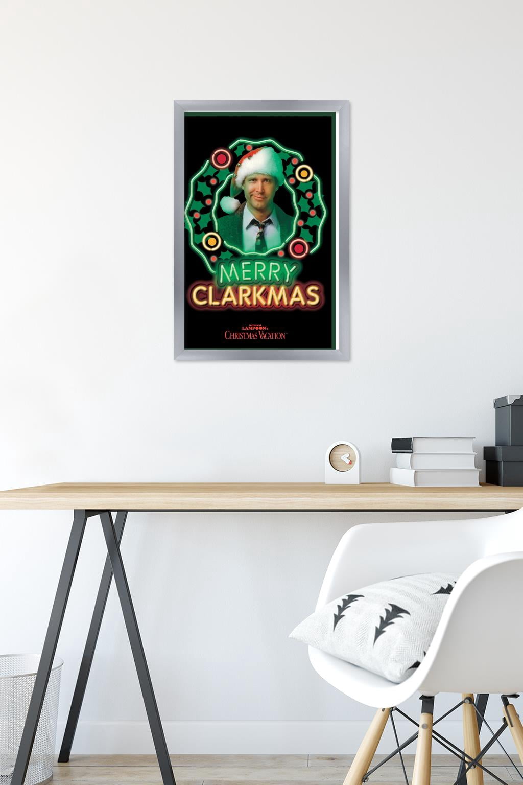 National Lampoon's Christmas Vacation - Clark Wall Poster, 14.725" x 22.375", Framed