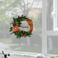 thumbnail image 5 of putnchl Christmas Window Clings Window Stickers Decor Xmas Snowman Snowflake Window Decor, 5 of 5