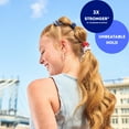 thumbnail image 4 of Goody x Lee Strong Hold Forever Hair Elastics, Durable Bands, All Hair Types, 15 Pack, 4 of 8