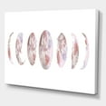 thumbnail image 3 of Moon Phases On White 8 in x 12 in Painting Canvas Art Print, by Designart, 3 of 4