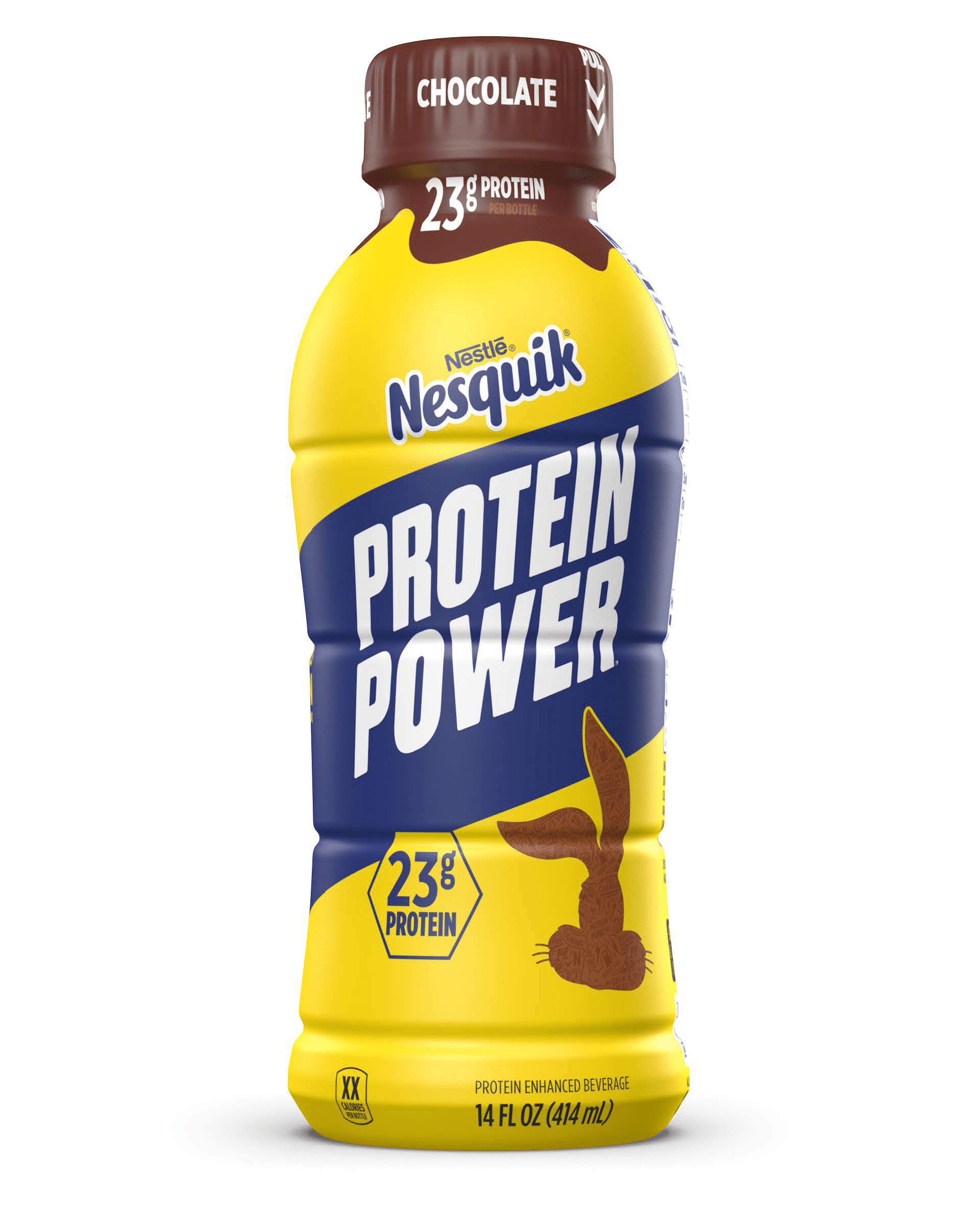 Nesquik Protein Plus, Chocolate, 14 Fl Oz (Pack of 12)