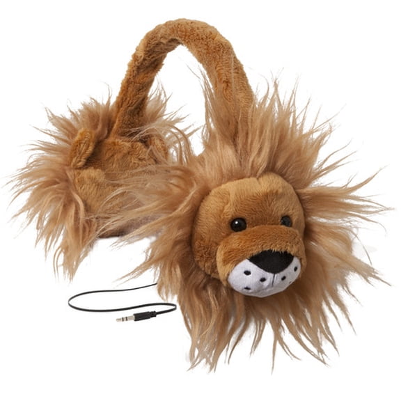 Animalz Etaudflion Lion Headphones Brown