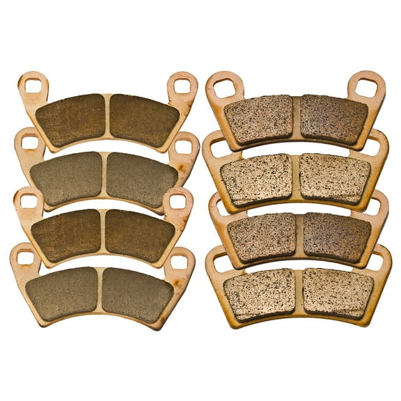 Max Motosports Front&Rear Brake Pads for Polaris Ranger XP 1000 2017, 2018, 2019, 2020, 2021, 2022